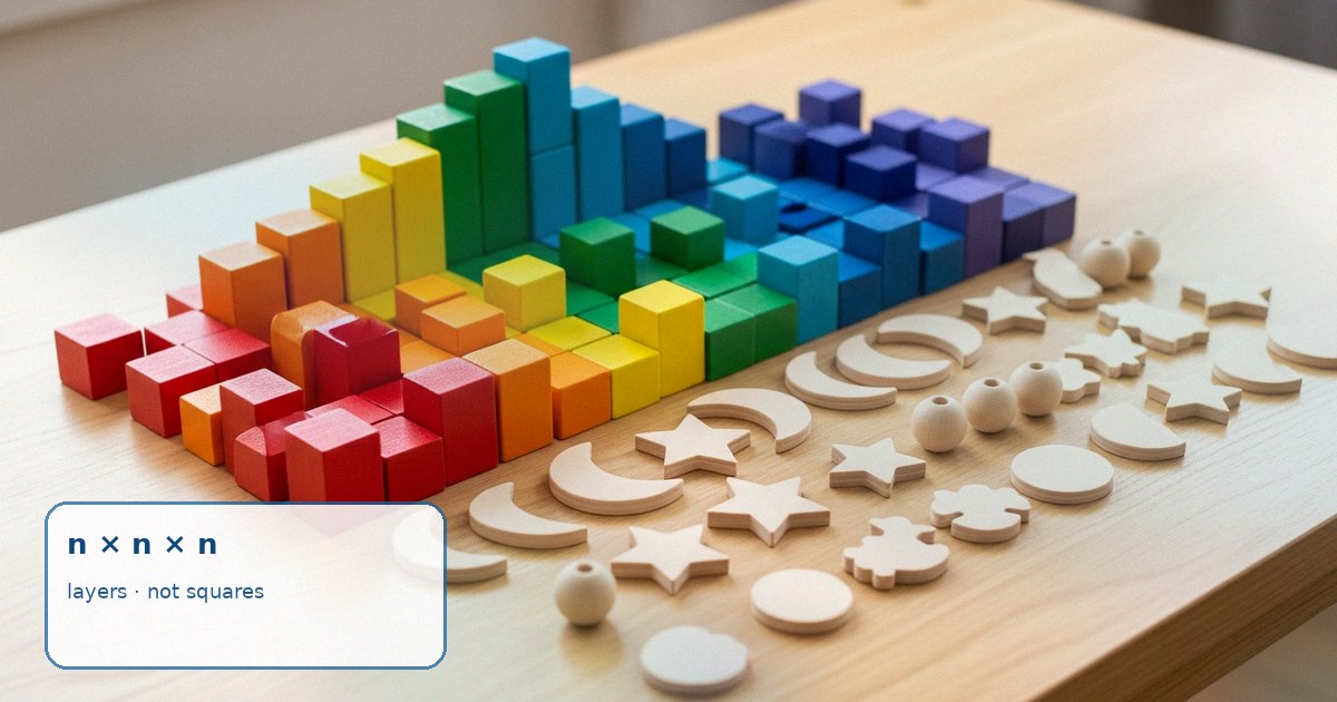 Cube numbers explained for parents - Ziado maths guide