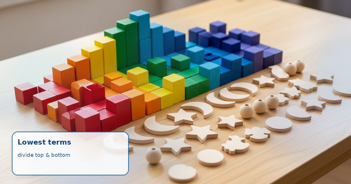 Simplifying fractions explained for parents - Ziado maths guide